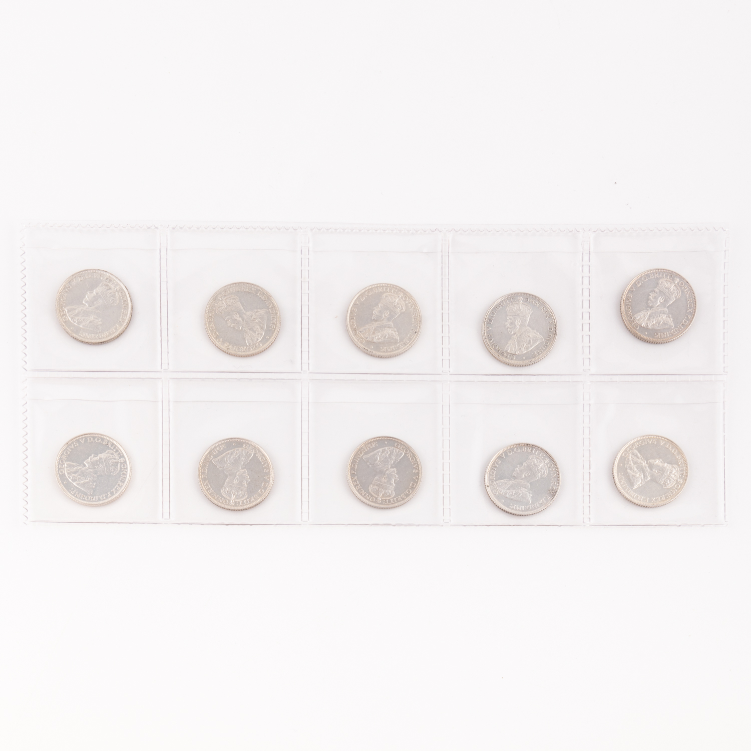 George V, Sixpence, 1936,