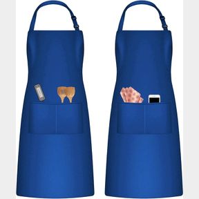 UNISEX CHEF APRON, PROFESSIONAL APRON, HEAVY DUTY BREATHABLE, LARGE STRAPS AND LARGE POCKETS.