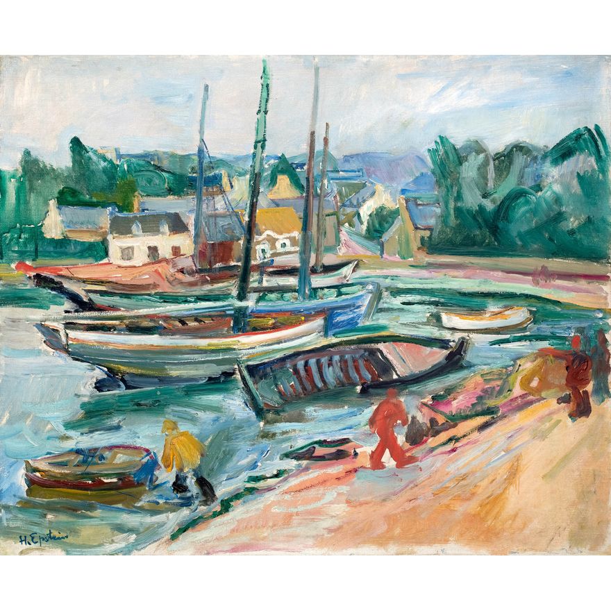 Henryk Epstein | W małym porcie, ok. 1925–1930