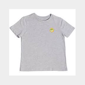 ABI - GREY MELANGE GRAPHIC TEE - GREY - 13-14 YEARS - 51459/212