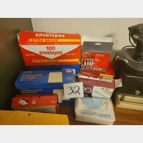 Large Assortment of Envelopes and Manila Folders