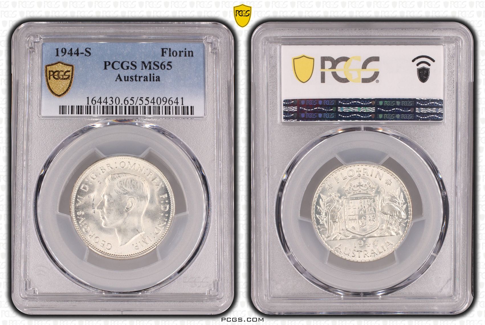 Florin, 1944-S, PCGS MS65