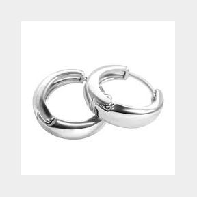 925 Sterling Silver Huggie Earrings | AS 51666/20284 B8 (S4)C