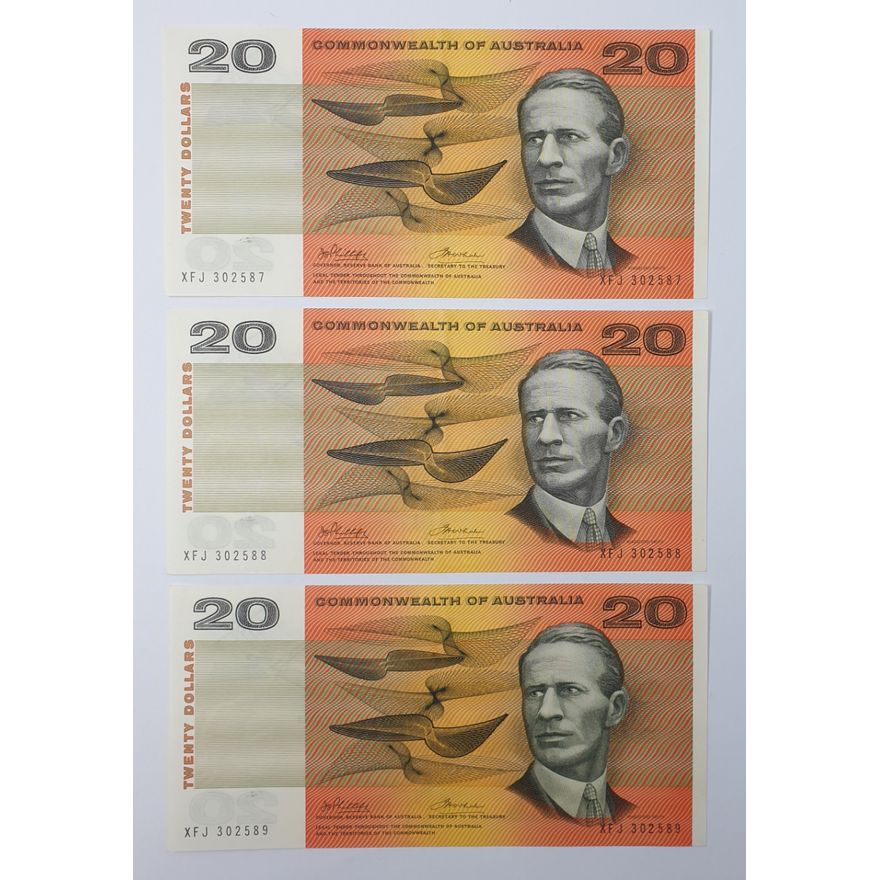 Consec. CoA P/W $20 Notes
