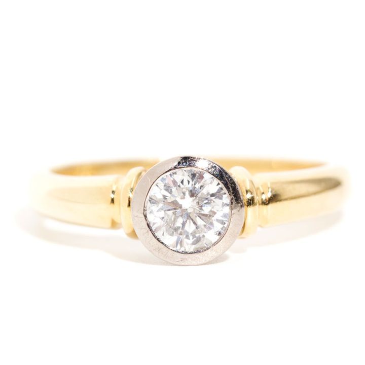 Half Carat Solitaire Diamond Ring,