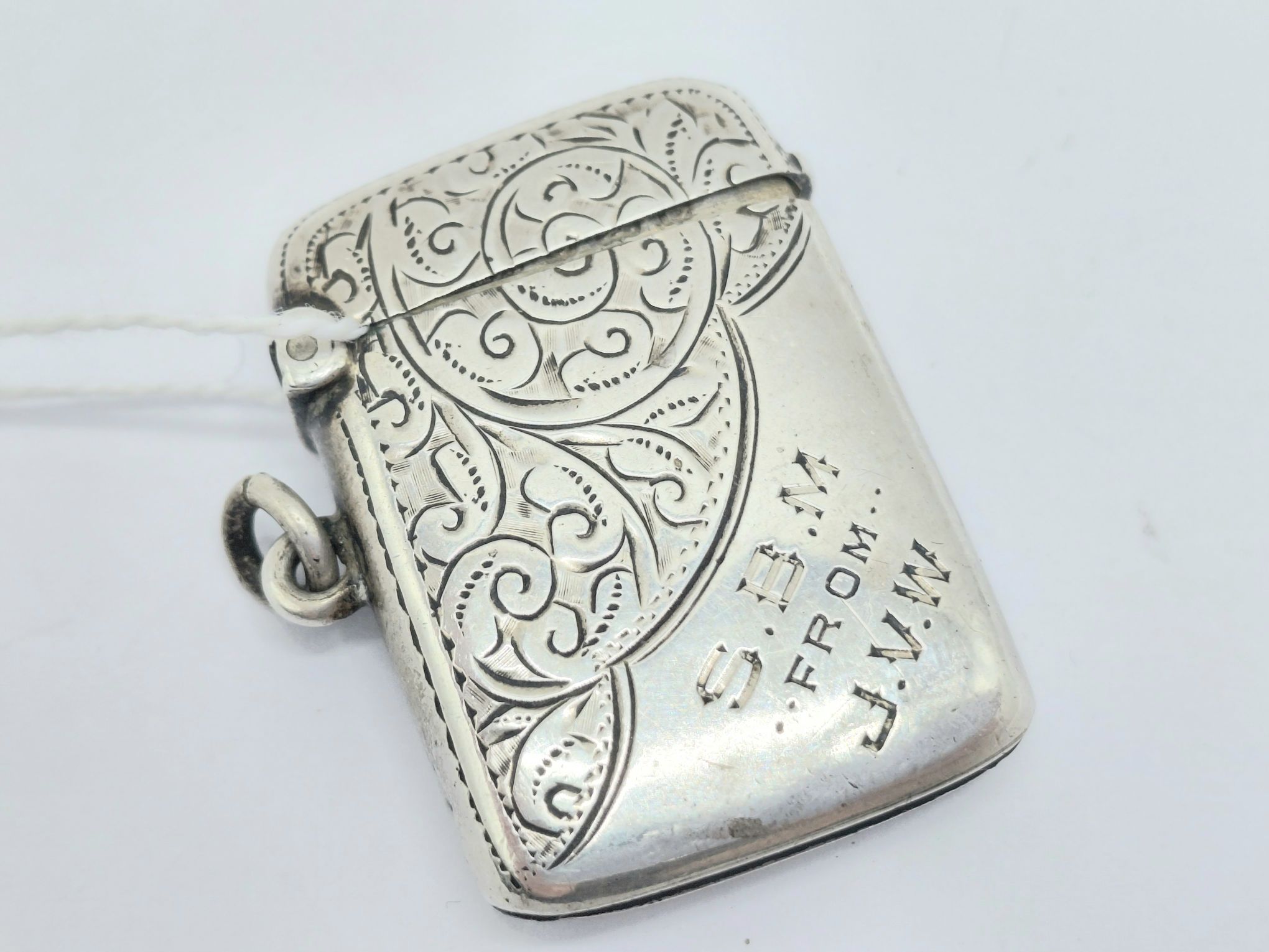 Sterling Silver Vesta Case