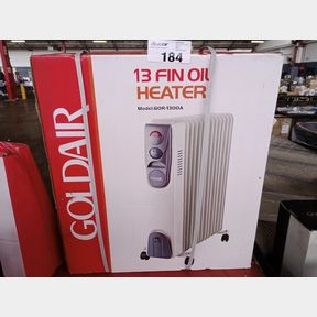 GOLDAIR - 3000W OIL FILLED RADIATOR - 13 FIN -