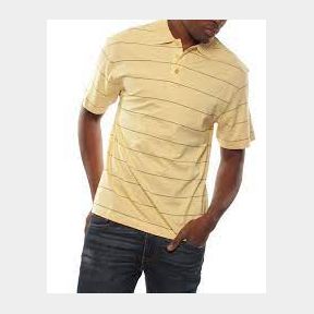 Patrick J Bi-Coloured Golfer, Yellow, Medium | DR 51663/80349 B5(S5)CB