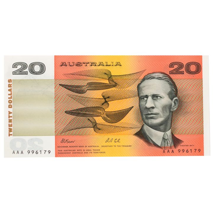 Fraser/Cole, Twenty Dollars, 1991, UNC