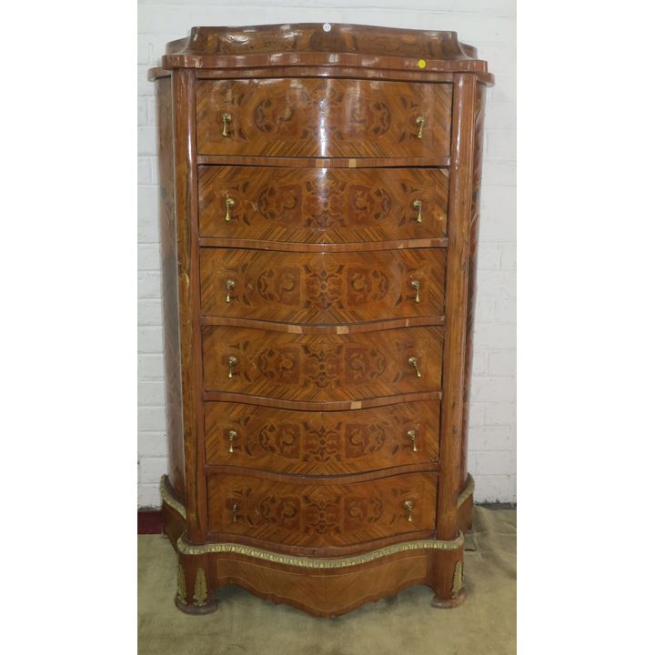 MARQUETRY  INLAID CHEST