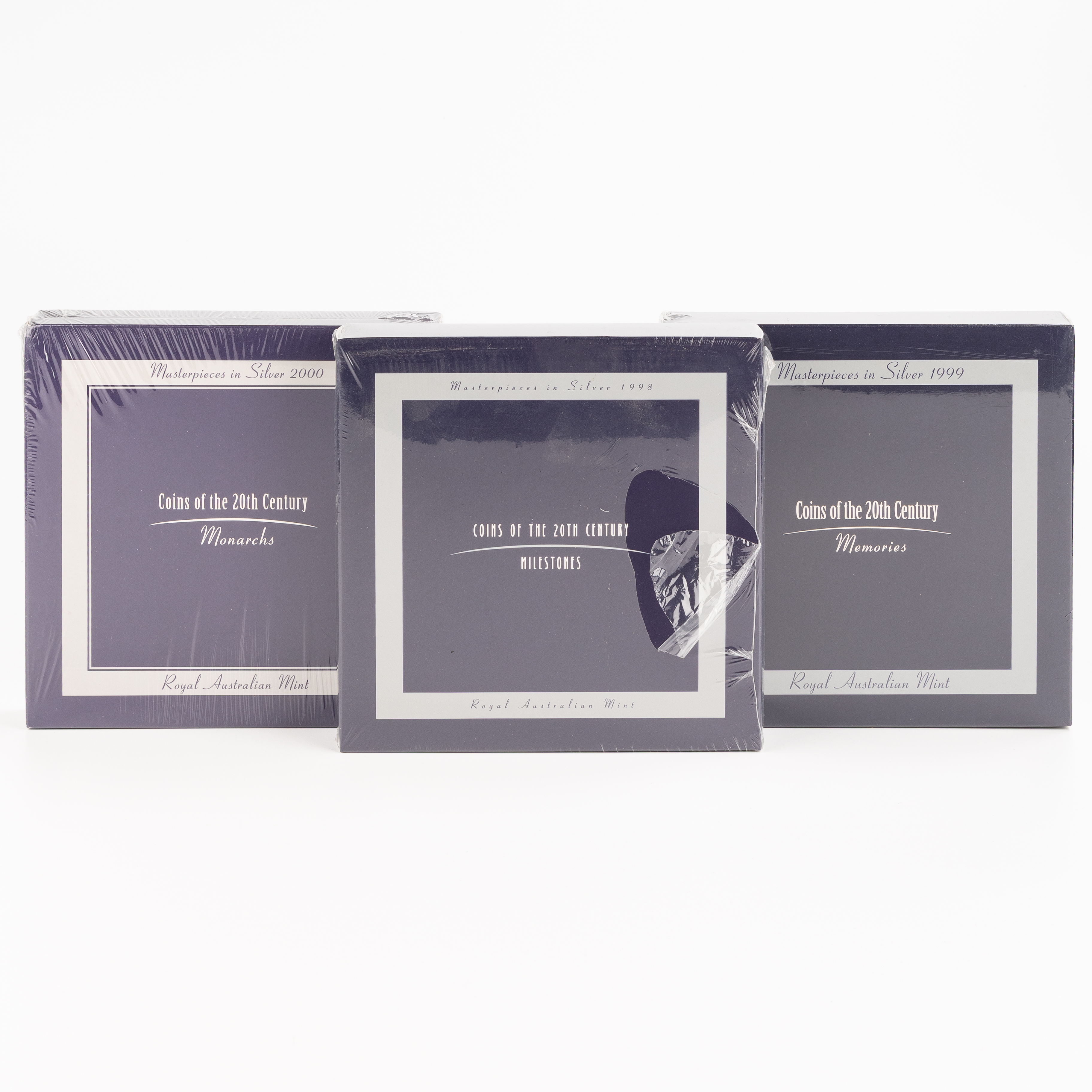 348 · Elizabeth II, RAM - Coins of the 20TH Century, Accumulation, 1998 - 2000, FDC