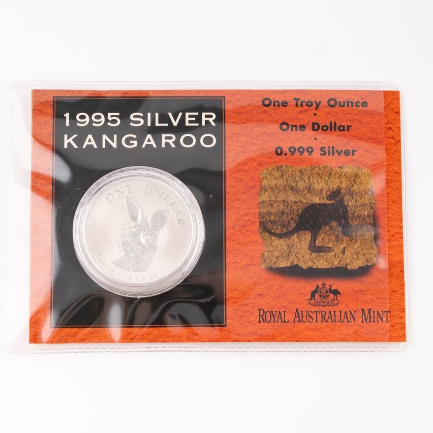 Elizabeth II, RAM - Kangaroo, One Dollar, 1995,  UNC