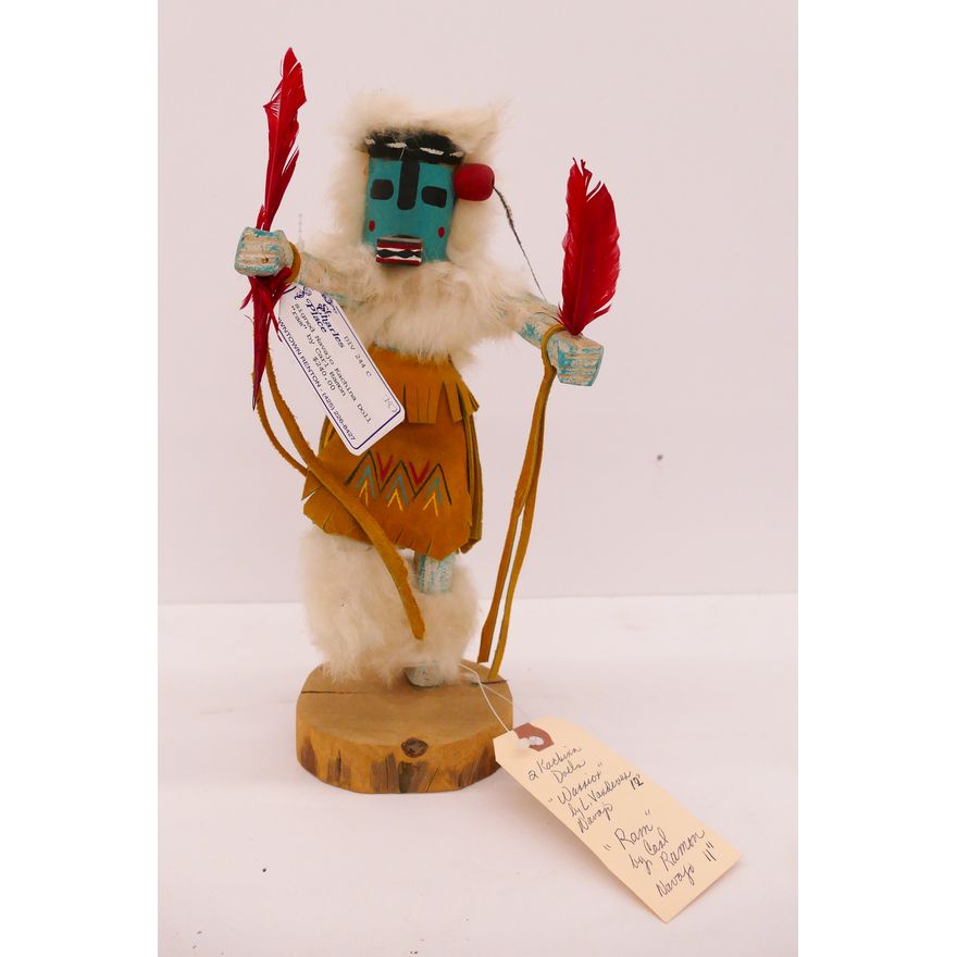 Carl Ramon Navajo Ram Kachina Doll- 12''