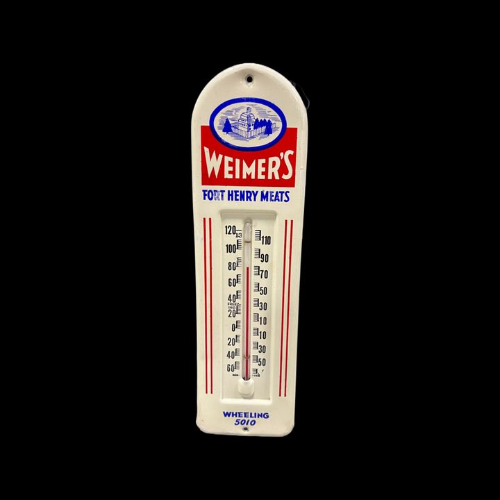Weimers Fort Henry Meat Thermometer Wheeling 5010
