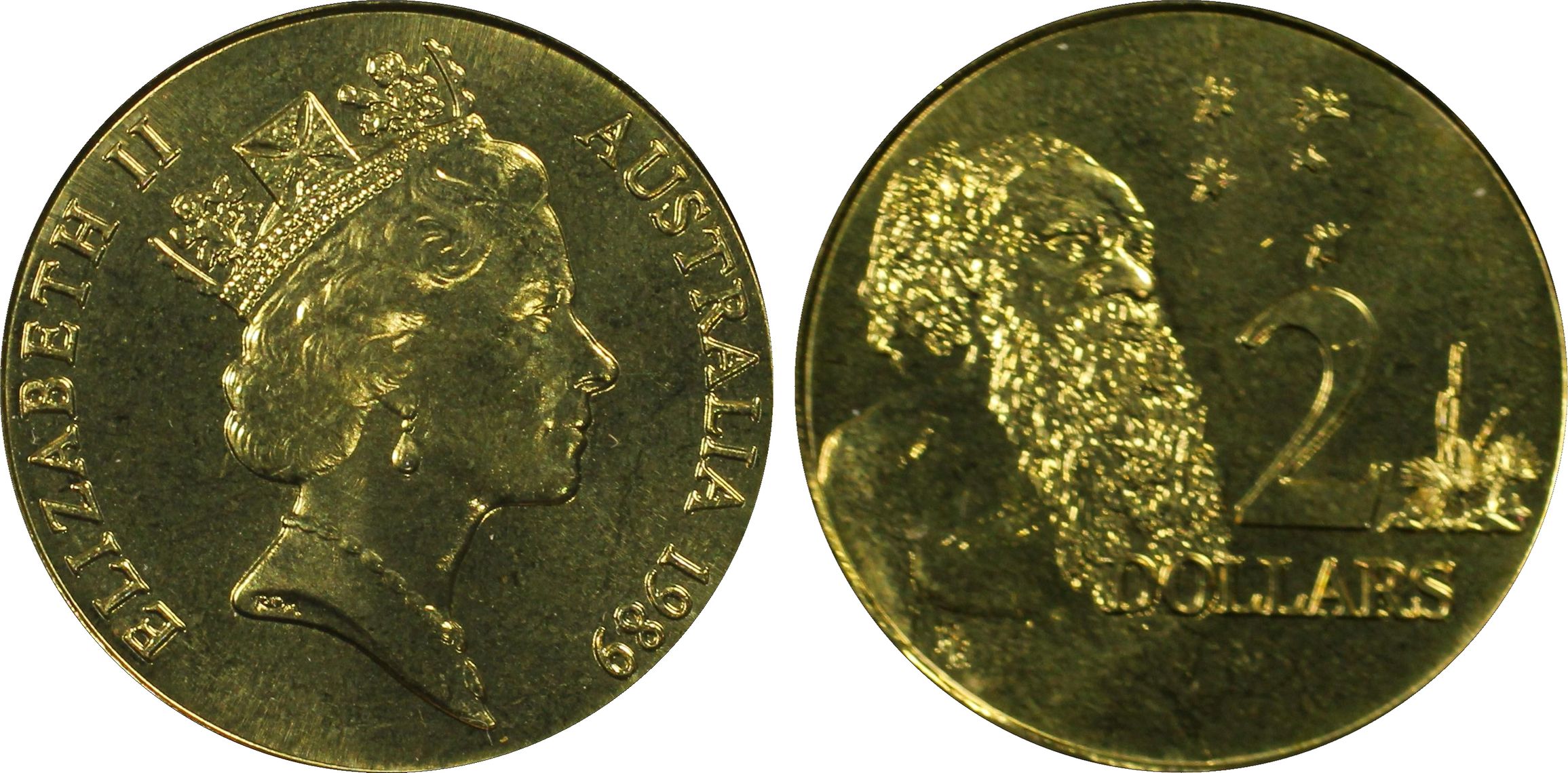 Elizabeth II, , Two Dollar, 1989, PCGS MS66