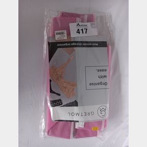 GRETMOL - UNDERWEAR DRAWER ORGANIZER - PINK AND WHITE