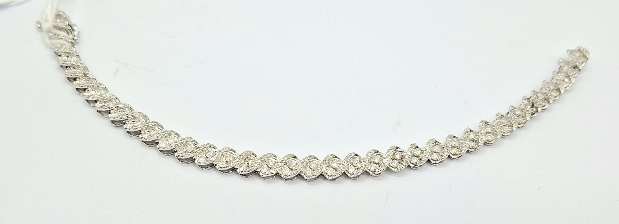 14ct Gold Diamond Bracelet