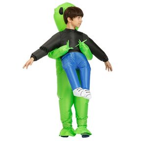 KIDS INFLATABLE ALIEN COSTUME HALLOWEEN FZ1559**