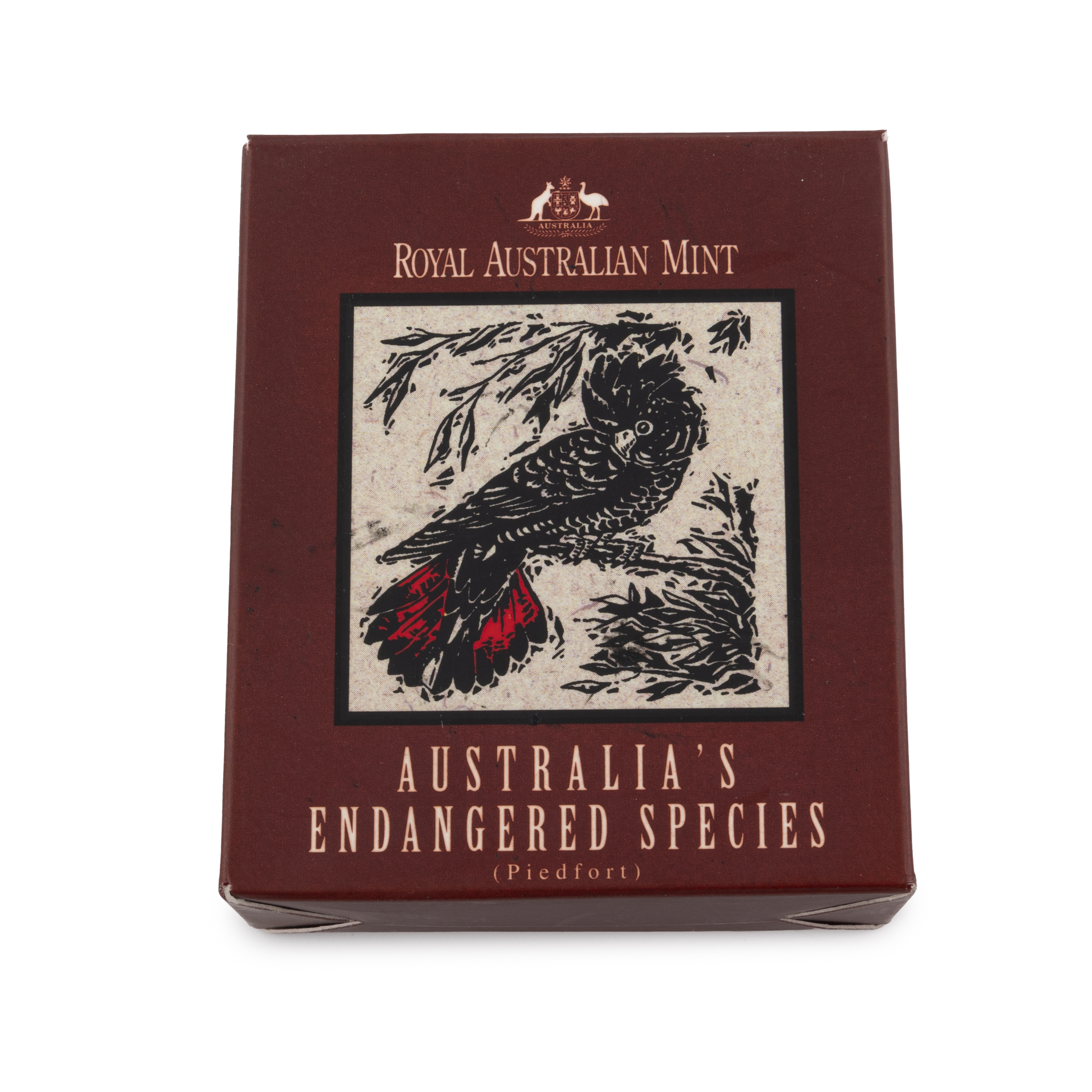 63 · Elizabeth II, South-Eastern Red-tailed Black Cockatoo, Ten Dollar, 1997,  FDC