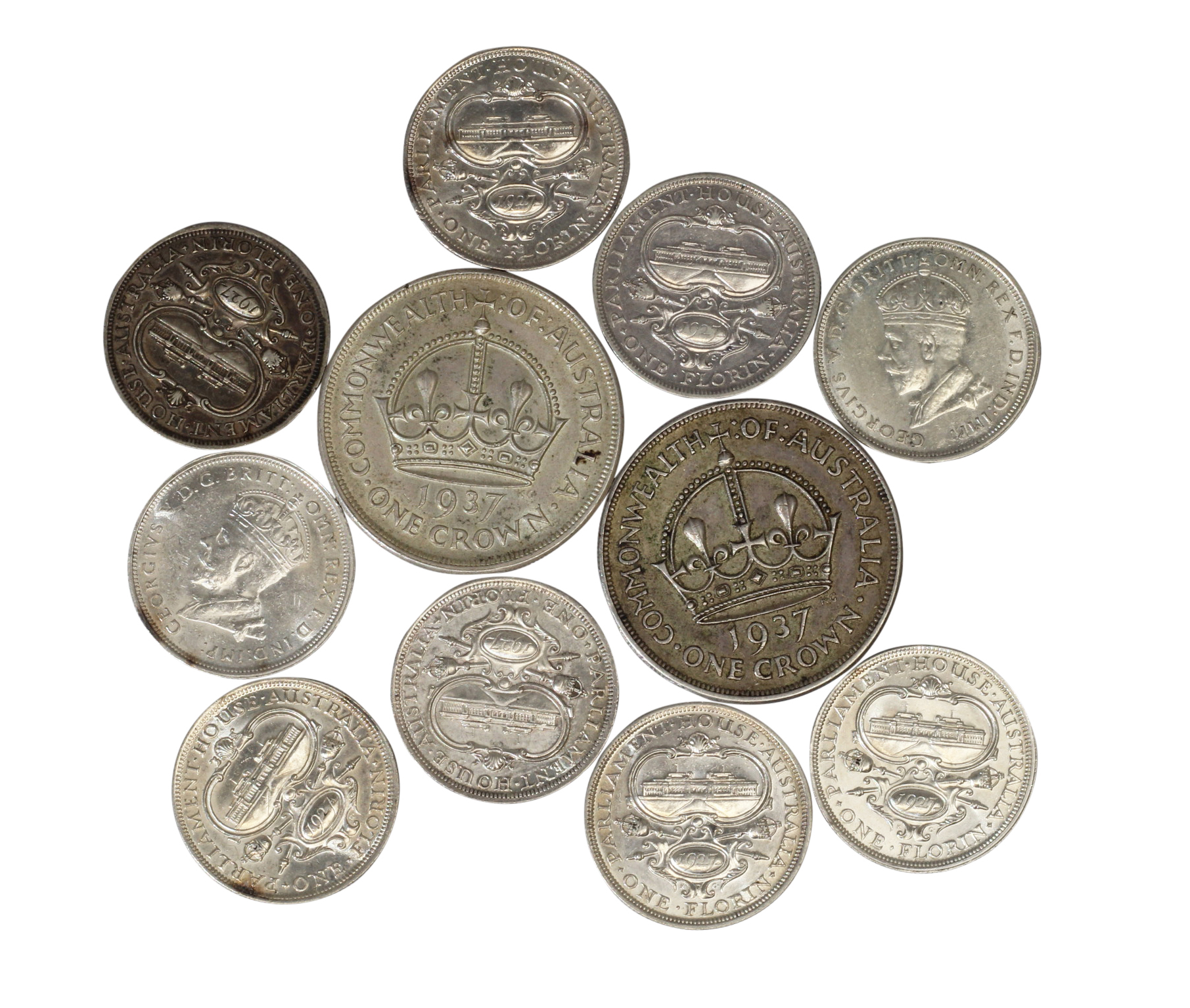 1118. · Group, Crown, 1937, EF-gEF