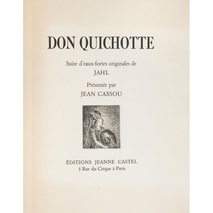 Władysław Jahl | Teka DON QUICHOTTE, Paryż, 1951 r.