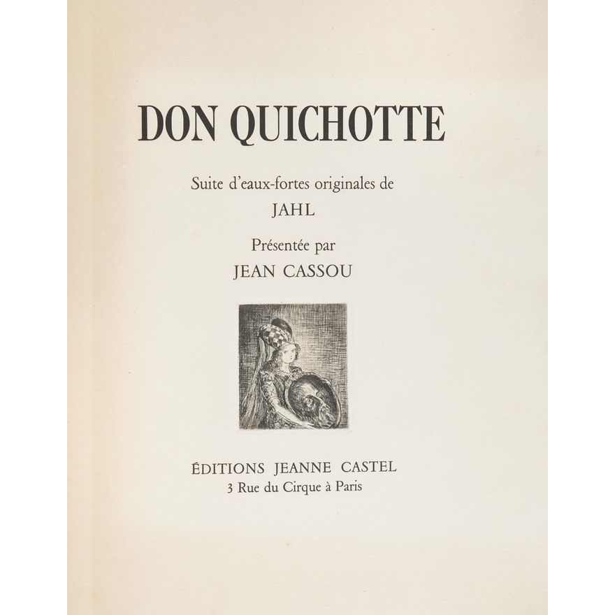 Władysław Jahl | Teka DON QUICHOTTE, Paryż, 1951 r.