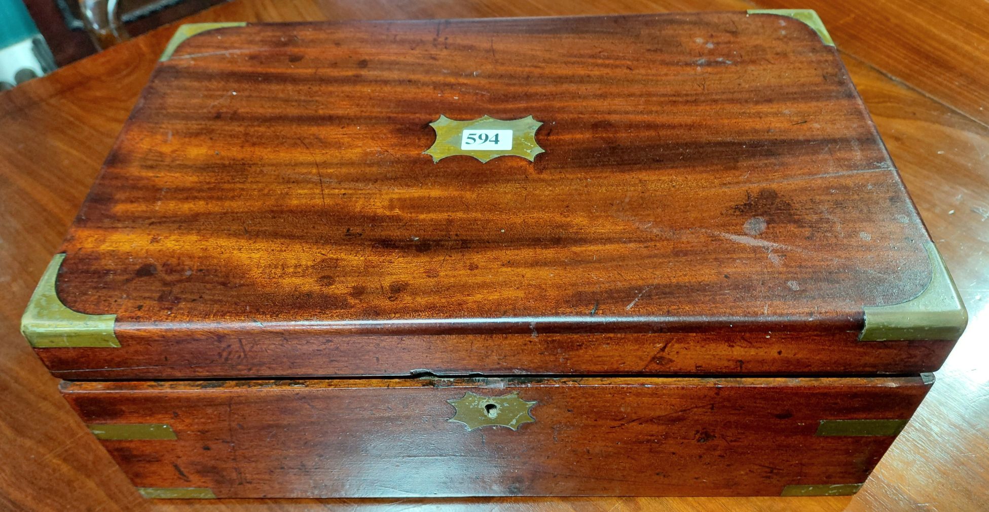 VICTORIAN DEED BOX
