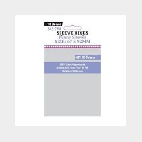 Sleeve Kings Standard Card Game Penny Sleeves (67 x 92 mm) 110 Pack | SM 51718/244 B1 (S1)