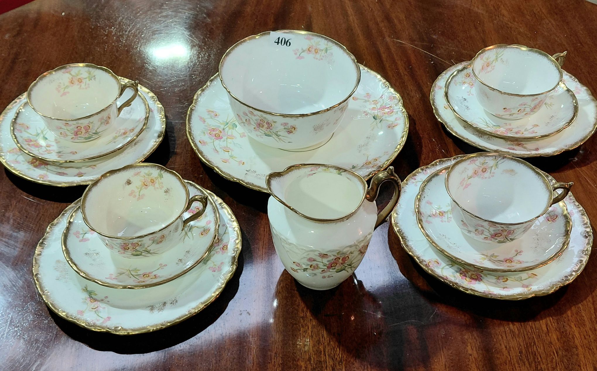 406 · 19THC TEAWARES