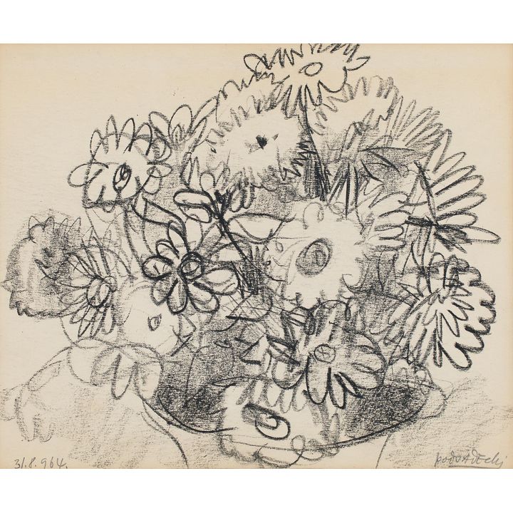 Kazimierz Podsadecki | Kwiaty, 1964