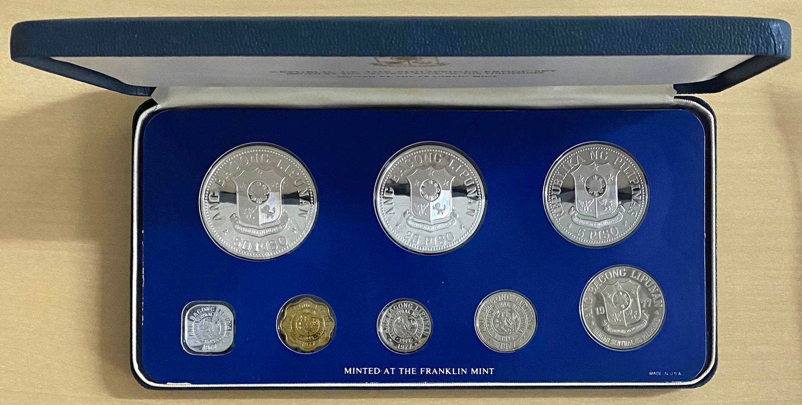バハマ-Bahamas. プルーフ. Proof. Silver/etc. 銀貨他通常貨9種