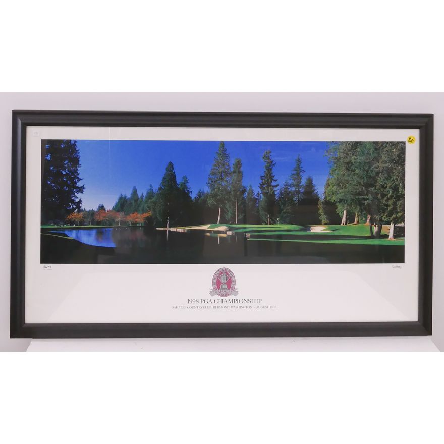 1998 PGA Championship Framed Poster- 20x38''