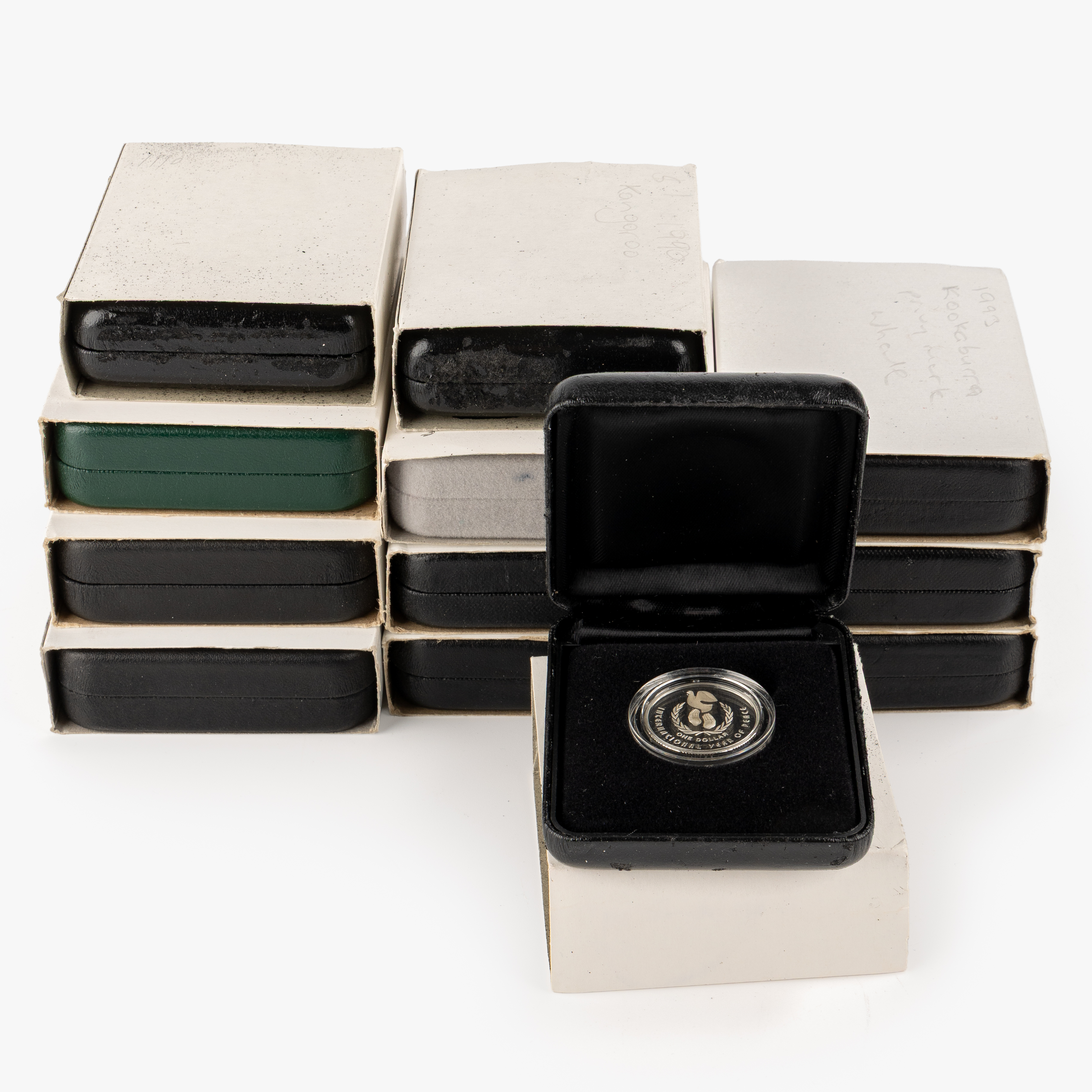 Elizabeth II, Perth Mint - Kookaburra, Two Dollars - Ten Dollars, 1993 - 1995, FDC