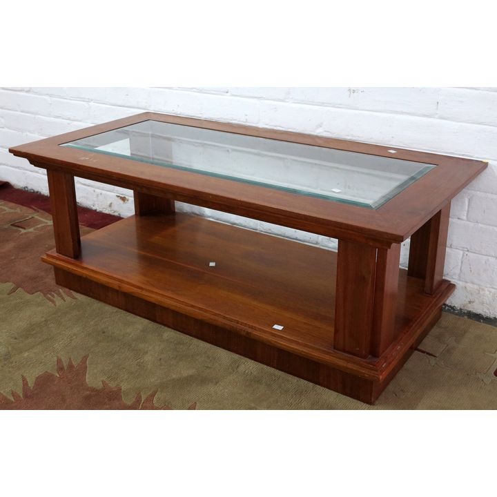 TWO-TIER COFFEE TABLE