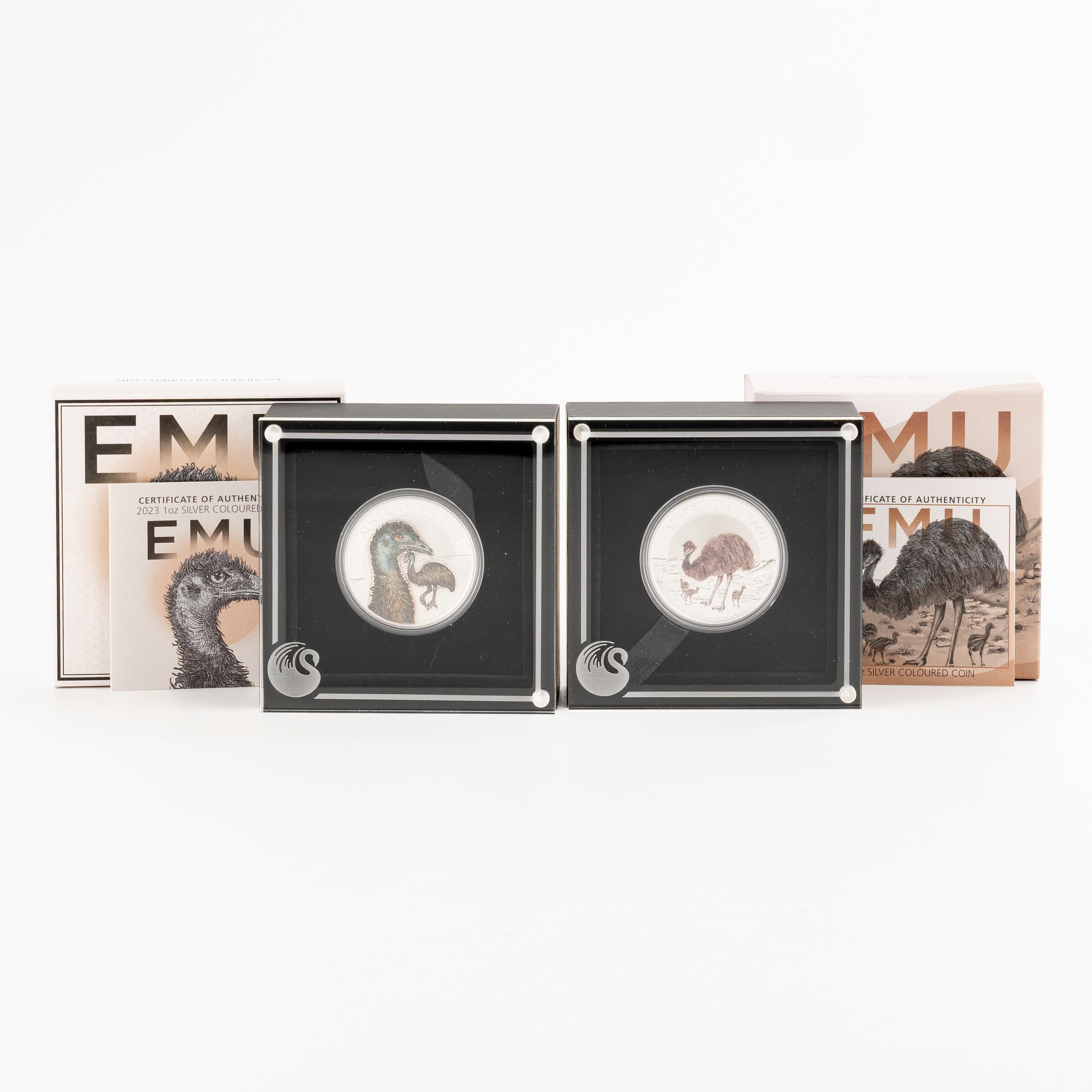 Emu 1oz Silver Proof, One Dollar, 2023 - 2024, FDC