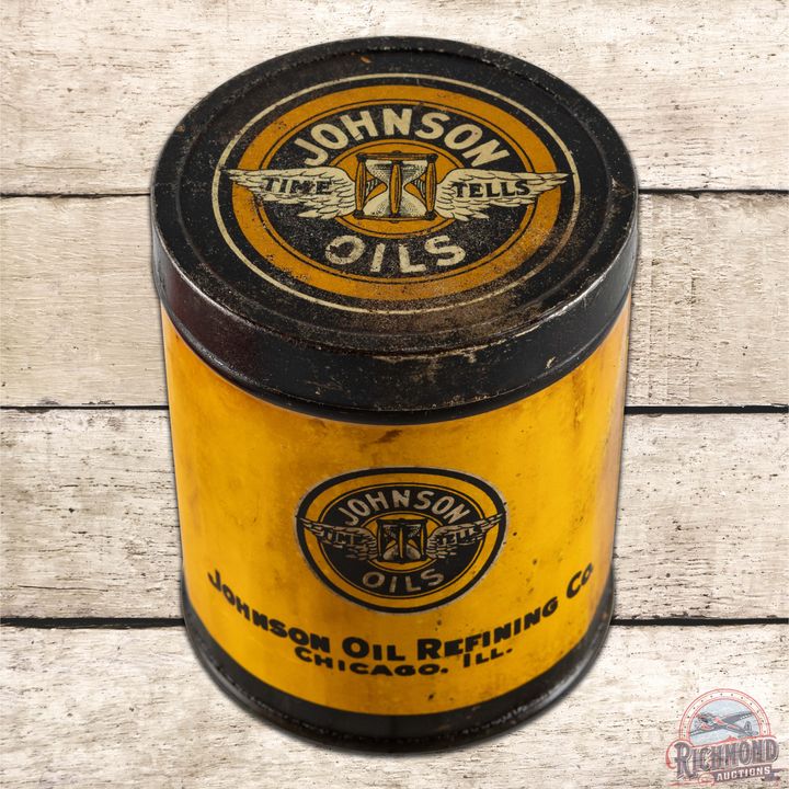 Johnson High Pressure Gun Grease 1 Pound Metal Can