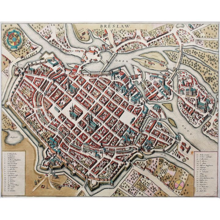 Joannes Janssonius | Breslaw