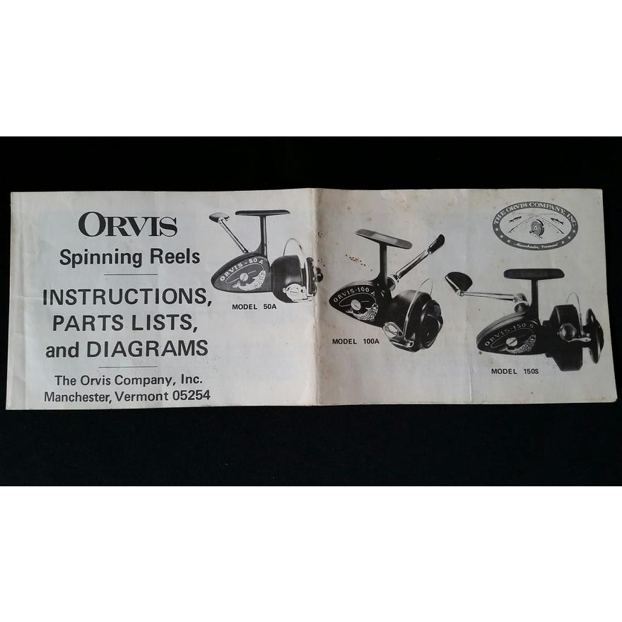 Orvis Spinning Reels Manual