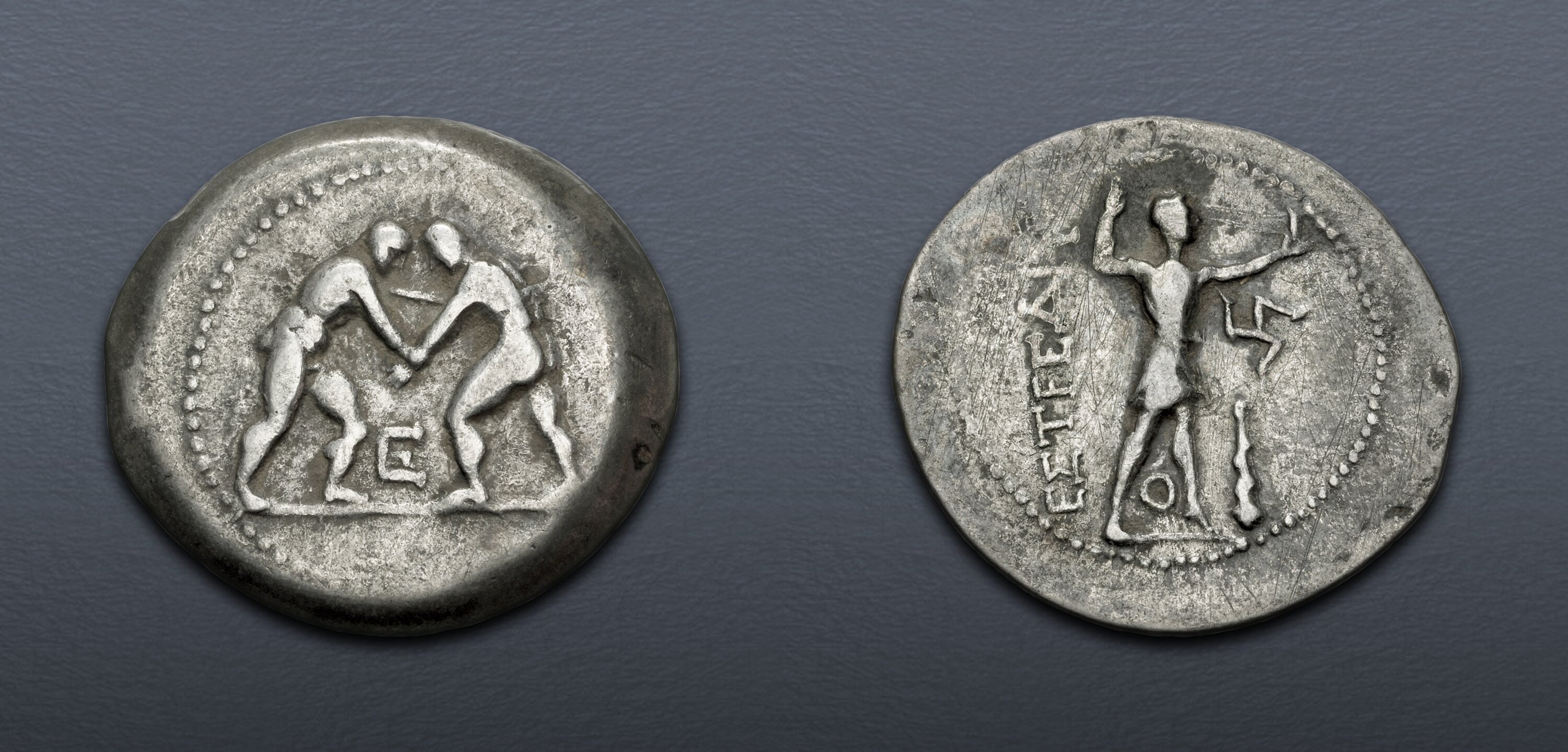 PAMPHYLIA, Aspendos. Circa 330/25-300/250 BC. AR Stater (26.5mm, 8.62 g ...
