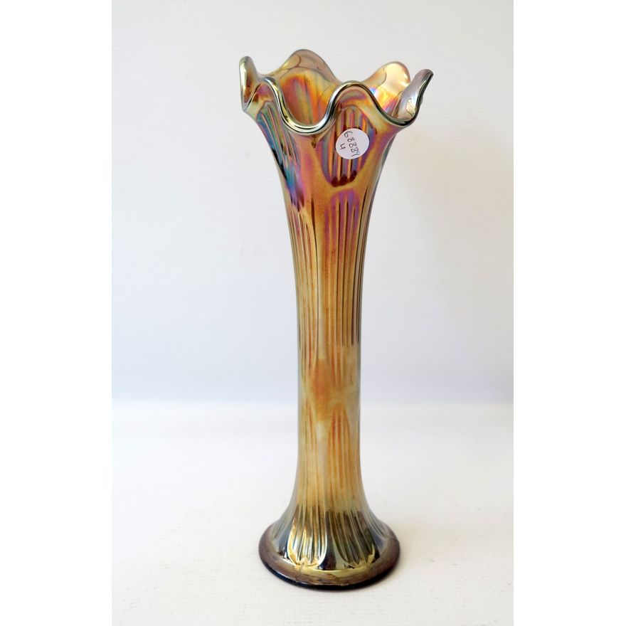 CARNIVAL GLASS VASE