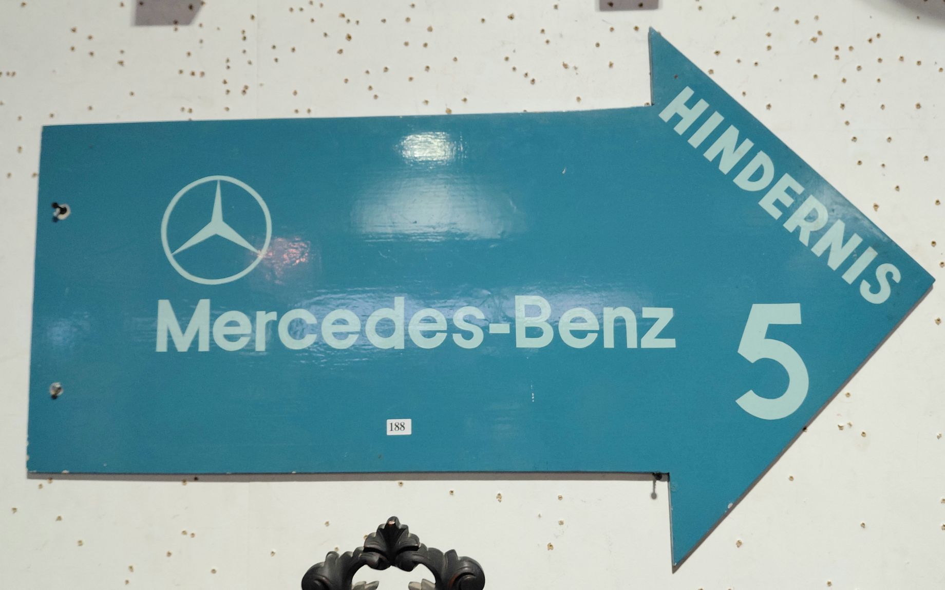 188 · MERCEDES BENZ ADVERTISING SIGN