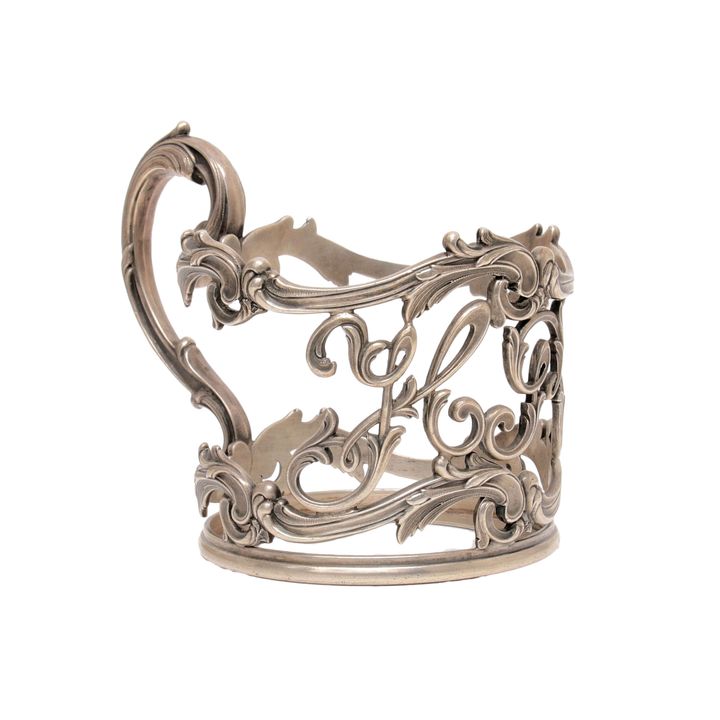 Koszyczek do szklanki, Fabergé, Moskwa, l. 1899–1908