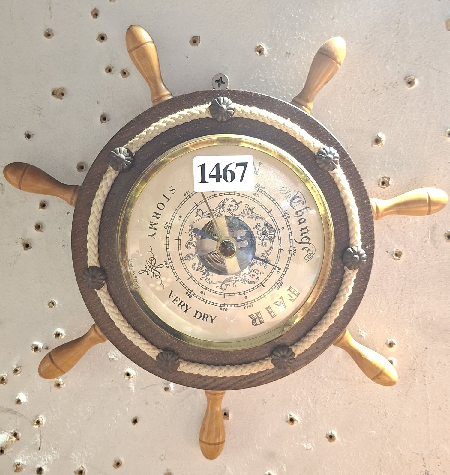 Vintage French Barometer