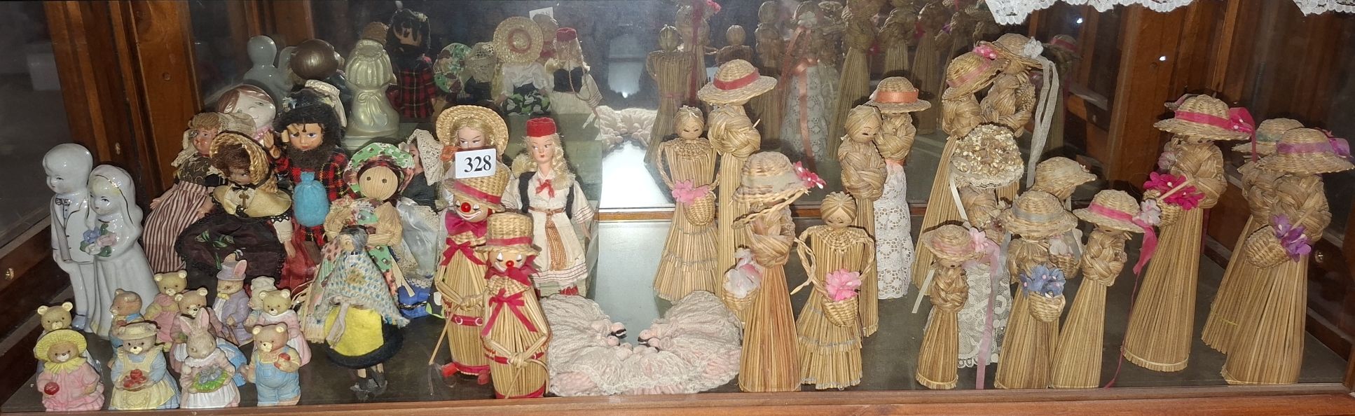 Group Of Small Dolls Etc