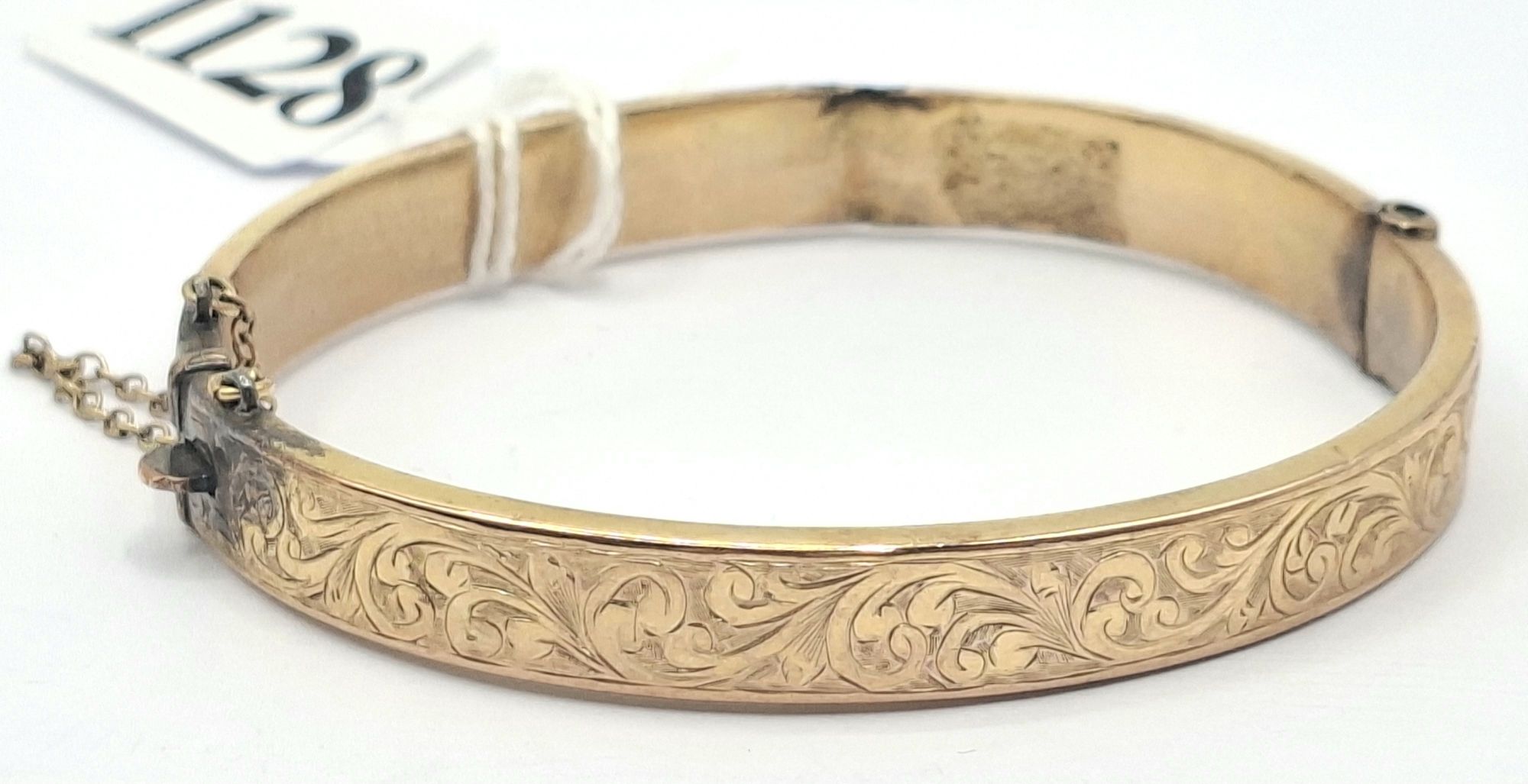 1128 · 9CT GOLD BANGLE