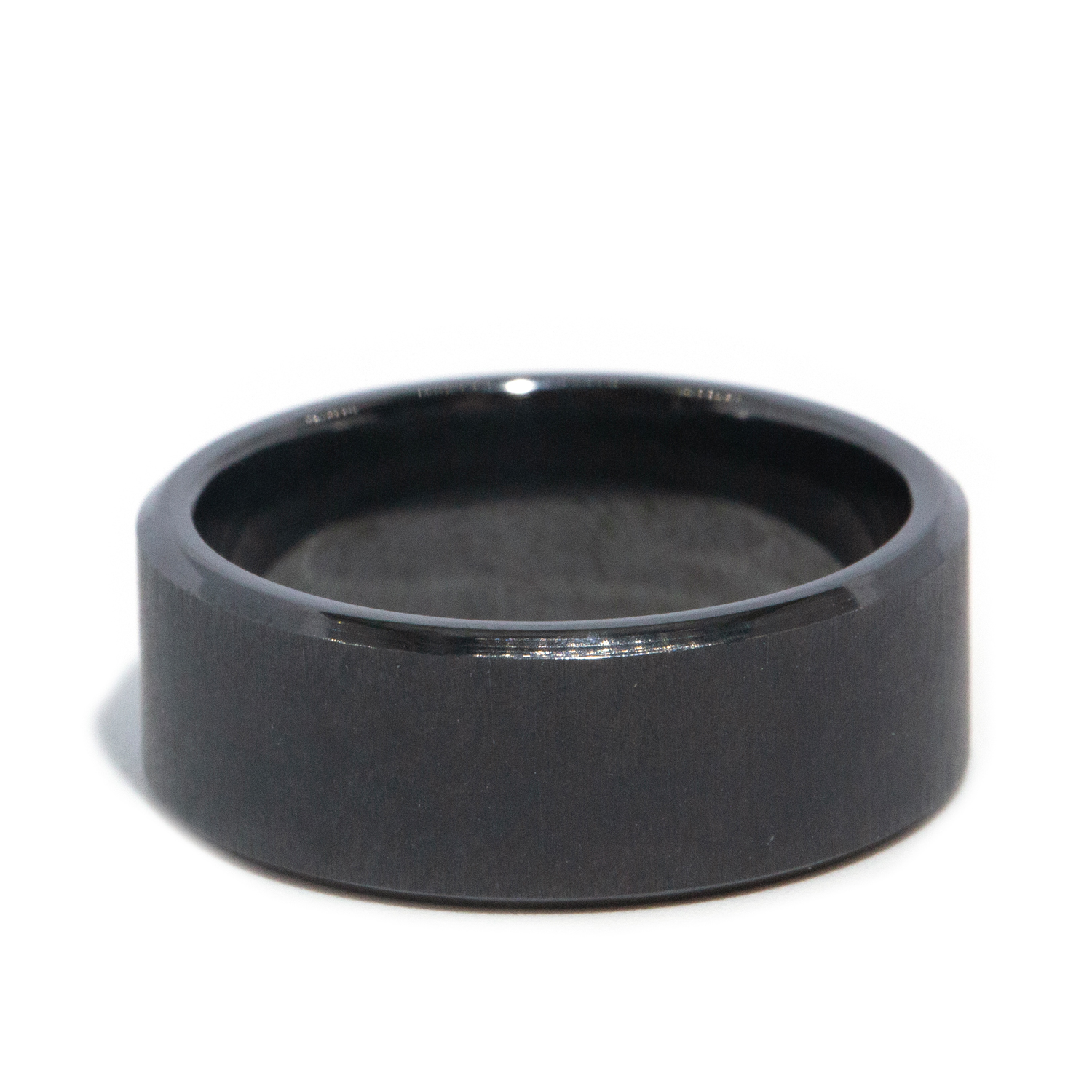 Black Zirconium Ring