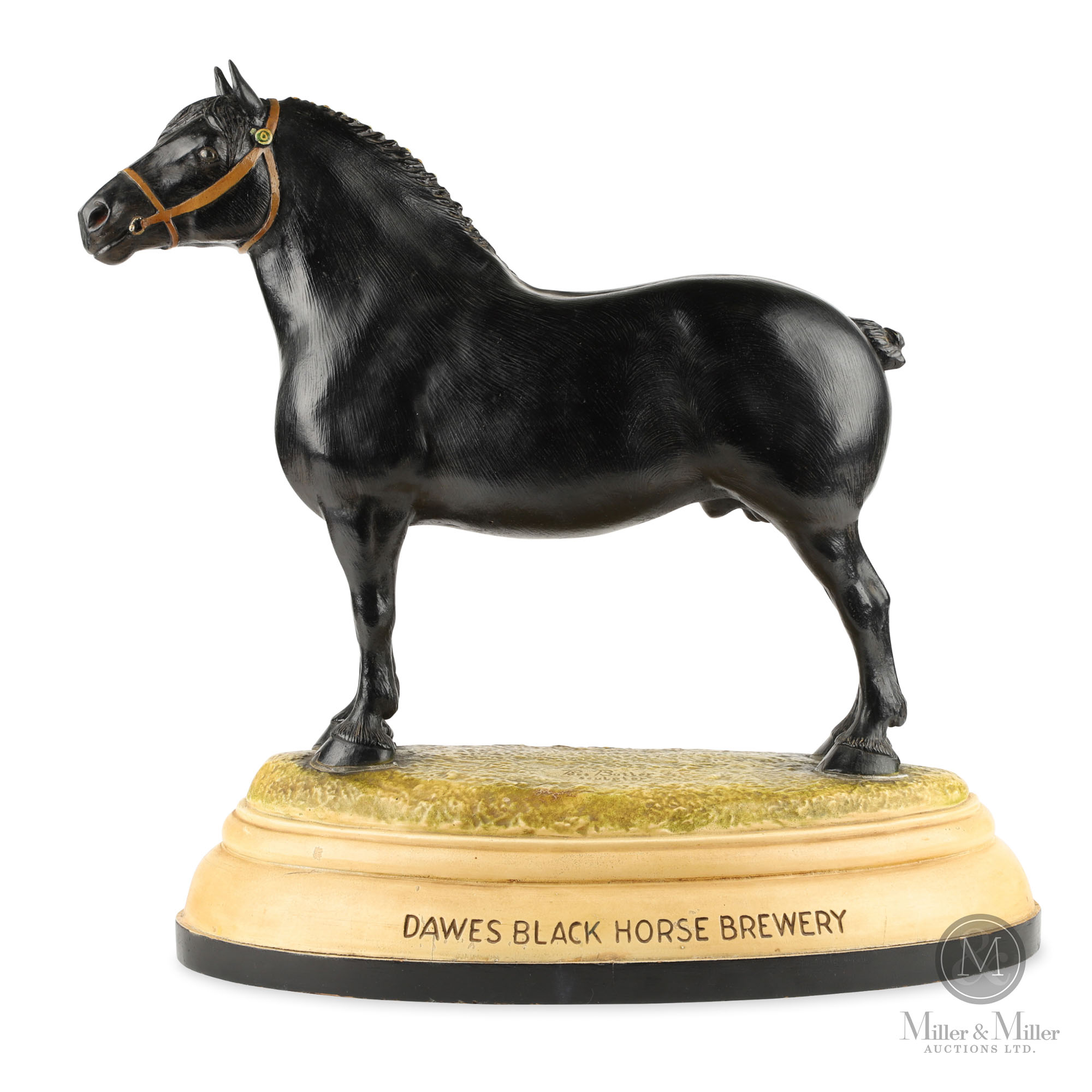 Percheron horse ornament