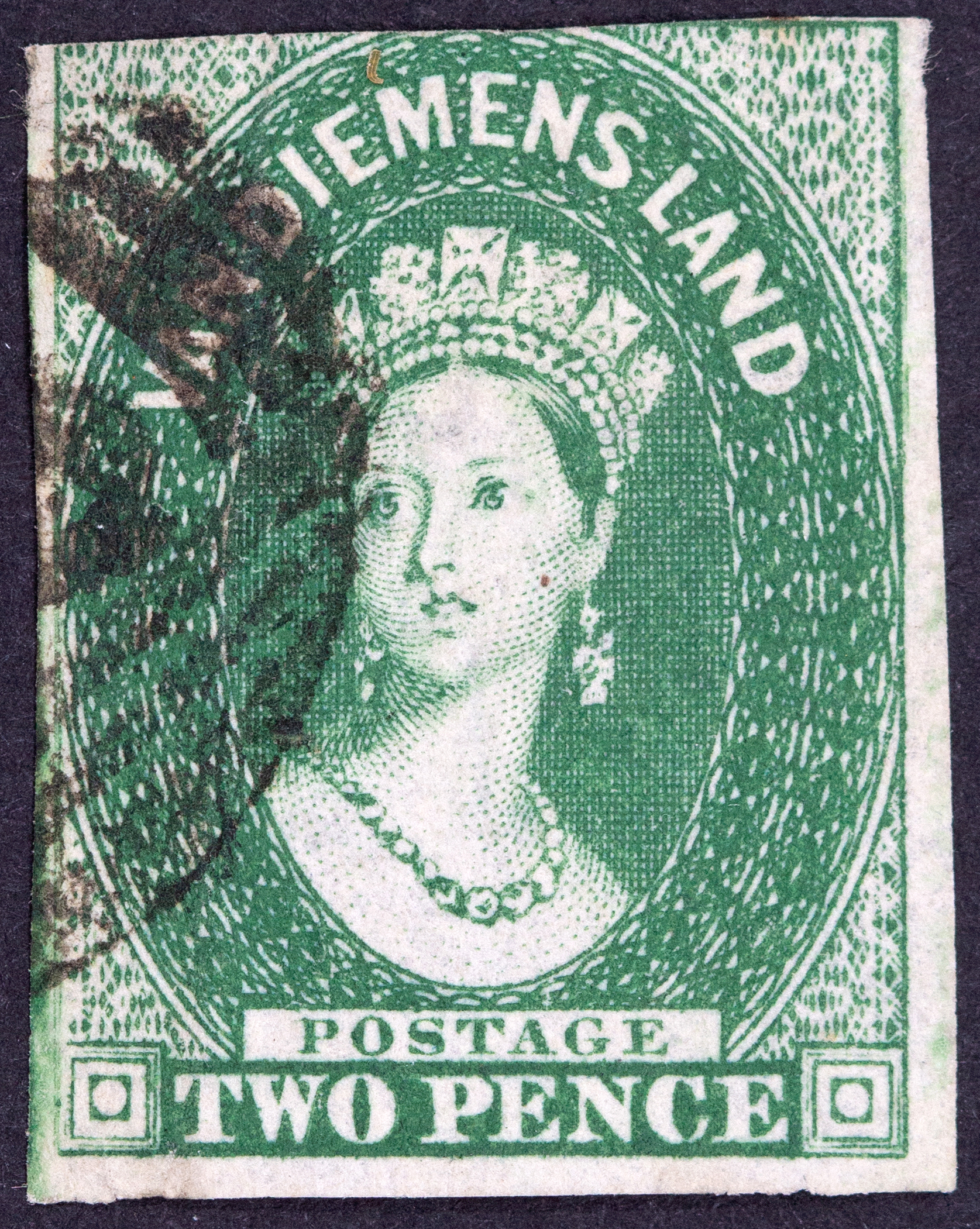 Tasmania, Chalon, 1855, GU