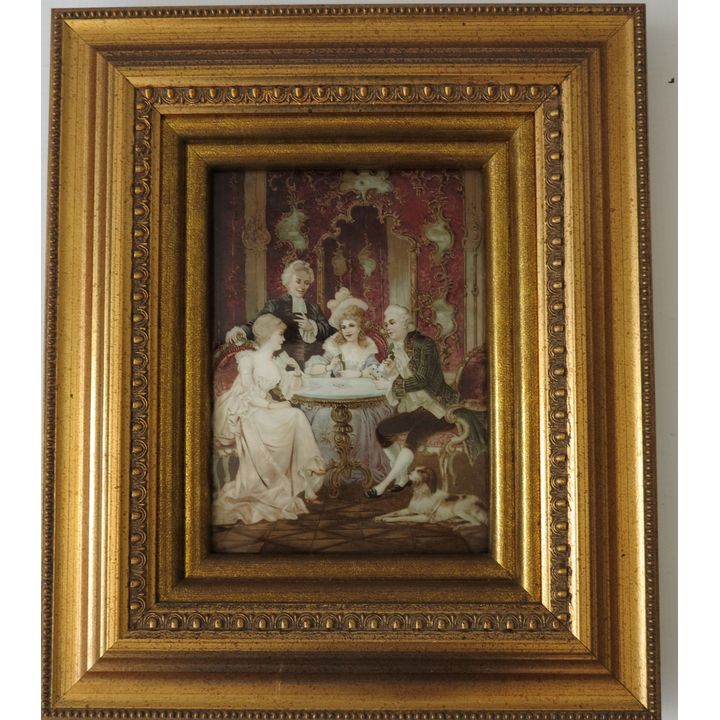 FRAMED PRINT ON GLASS