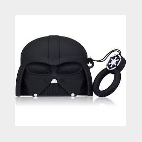 Inspired by Darth Vader Generic Silicone Protective Case Compatible with Earpods 1/2 -- 51745/18118 SN B1 (S3)